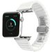 Curea iUni compatibila cu Apple Watch 1/2/3/4/5/6/7, 38mm, Ceramic Belt, White